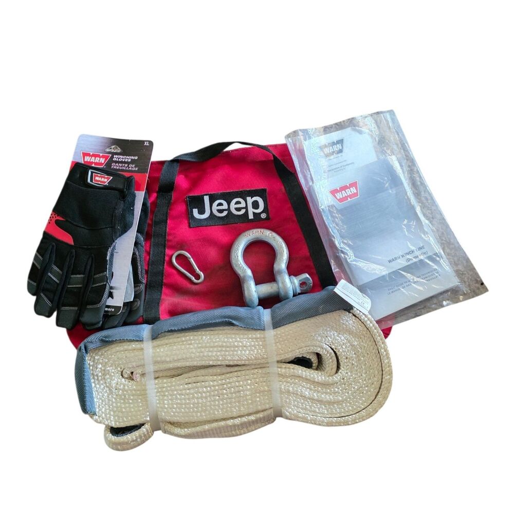 WARN 82213901AD Jeep Trail Rated Winch Accessory Kit Jeep 2007 - 2025